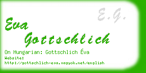 eva gottschlich business card